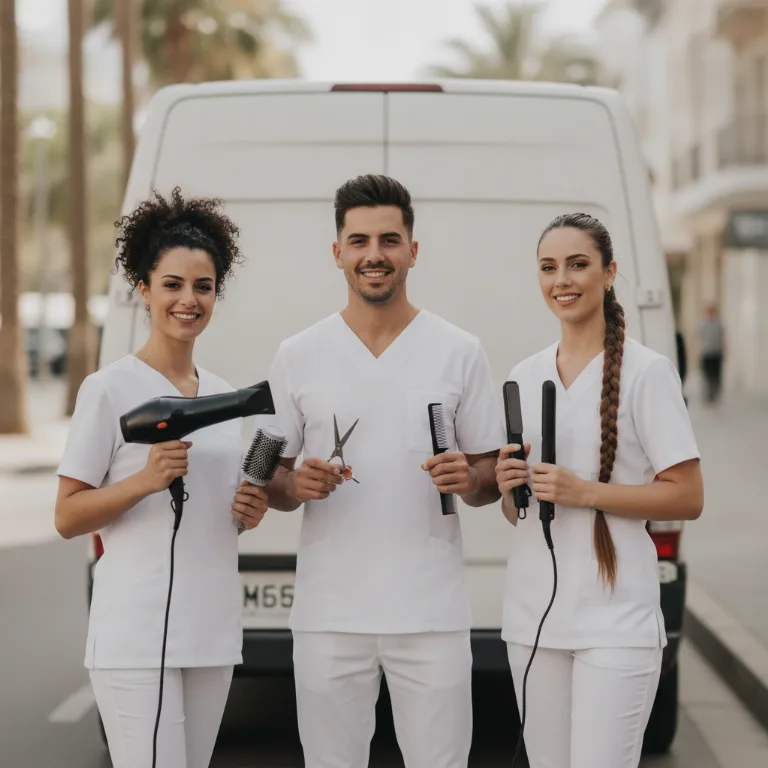 Peluquería de Lujo equipo en Benalmadena
